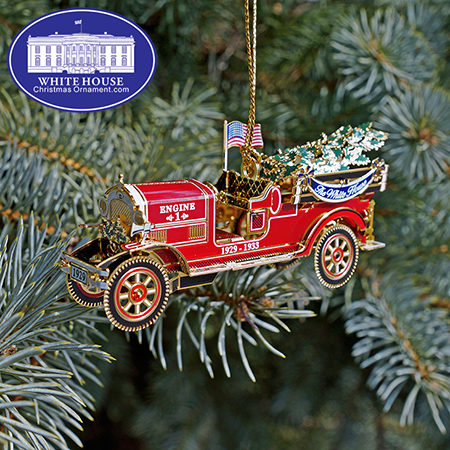 Official 2016 White House Herbert Hoover Ornament